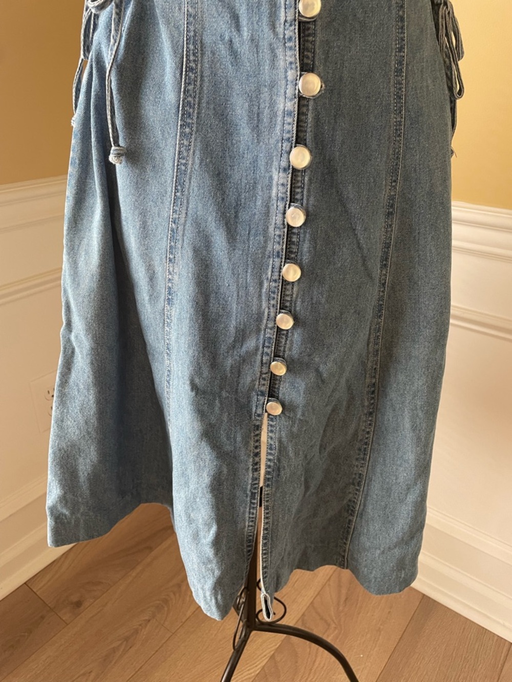 DJI Light Blue Denim Dress - Picture 5 of 7